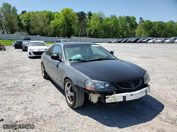 2001 Acura CL Type S with VIN 19UYA42701A010784, listed as a Copart auction lot 52335045 with 167,532 mi miles and Salvage Title. Bid and sale history available at carsss.com. Image 10.