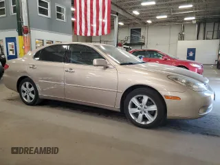 2006 Lexus ES 350 with VIN JTHBA30G665173942, listed as a Copart auction lot 56670715 with 126,292 mi miles and Salvage Title. Bid and sale history available at DreamBid. Image 4.