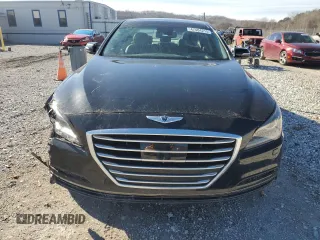 2015 Hyundai Genesis 3.8L with VIN KMHGN4JE9FU015398, listed as a Copart auction lot 47484215 with 124,873 mi miles and Clean Title. Bid and sale history available at carsss.com. Image 5.
