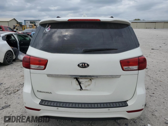 2015 Kia Sedona L with VIN KNDMA5C1XF6022139, listed as a Copart auction lot 53899365 with 245,134 mi miles and Clean Title. Bid and sale history available at carsss.com. Image 6.