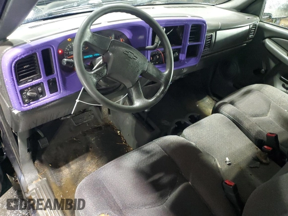 2005 Chevrolet Silverado 1500 Work Truck z VIN 2GCEK19V351307212, wystawiony jako Copart lot #84217594 z przebiegiem 175 380 mil mil oraz Szkoda całkowita • Salvage title. Historia ofert i sprzedaży dostępna na DreamBid. Obrazek 8.