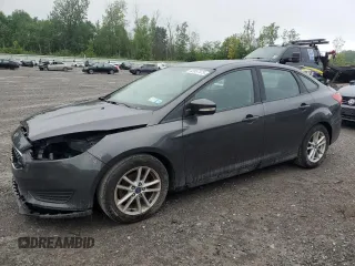 2017 Ford Focus SE with VIN 1FADP3F28HL323591, listed as a Copart auction lot 62057475 with 80,138 mi miles and Salvage title. Bid and sale history available at DreamBid. Image 1.