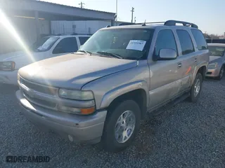 2005 Chevrolet Tahoe Z71 with VIN 1GNEK13TX5R122628, listed as a IAAI auction lot 41551987 with 1 mi miles. Bid and sale history available at carsss.com. Image 2.