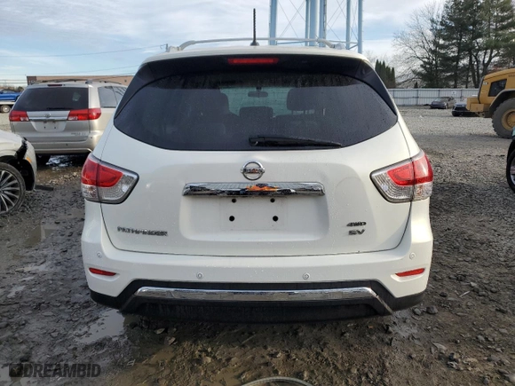 2013 Nissan Pathfinder SL with VIN 5N1AR2MM9DC628450, listed as a Copart auction lot 80905574 with 93,473 mi miles and Salvage Title. Bid and sale history available at carsss.com. Image 6.