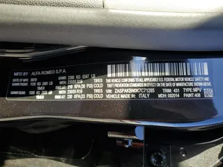 2019 Alfa Romeo Stelvio Ti Lusso z VIN ZASPAKBN0K7C71285, wystawiony jako Copart lot #83194964 z przebiegiem 59 811 mil mil oraz Szkoda całkowita • Salvage title. Historia ofert i sprzedaży dostępna na DreamBid. Obrazek 13.