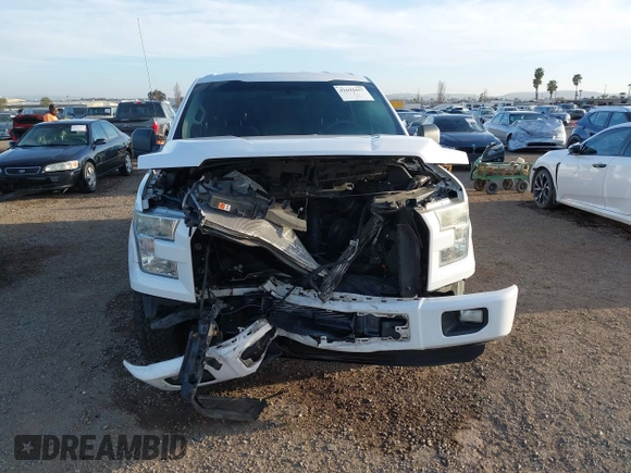 2015 Ford F-150 XL with VIN 1FTEW1CP1FKE64821, listed as a IAAI auction lot 41693457 with 134,240 mi miles. Bid and sale history available at carsss.com. Image 12.