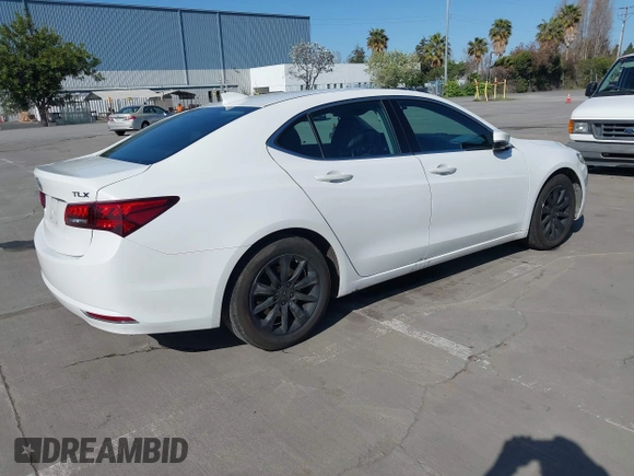 2015 Acura TLX with VIN 19UUB1F34FA019769, listed as a IAAI auction lot 41909731 with 93,254 mi miles. Bid and sale history available at carsss.com. Image 4.