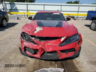 2020 Toyota GR Supra 3.0 with VIN WZ1DB4C02LW029016, listed as a Copart auction lot 69442174 with 0 mi miles and Salvage Title. Bid and sale history available at carsss.com. Image 5.