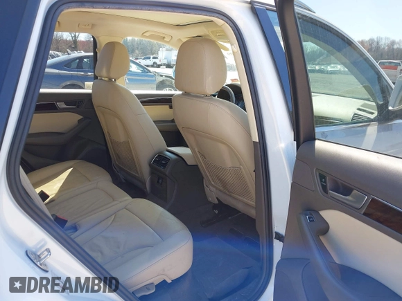 2013 Audi Q5 Premium Plus with VIN WA1LFAFP7DA071146, listed as a IAAI auction lot 41893809 with 174,106 mi miles. Bid and sale history available at carsss.com. Image 8.