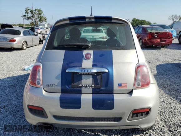 2012 FIAT 500 Sport z VIN 3C3CFFBRXCT357806, wystawiony jako Copart lot #54219585 z przebiegiem Nie podano mil oraz Szkody całkowita. Historia ofert i sprzedaży dostępna na DreamBid. Obrazek 6.