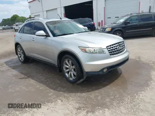 2004 Infiniti FX z VIN JNRAS08W64X225284, wystawiony jako IAAI lot #42119567 z przebiegiem 217 256 mil mil oraz . Historia ofert i sprzedaży dostępna na DreamBid. Obrazek 1.