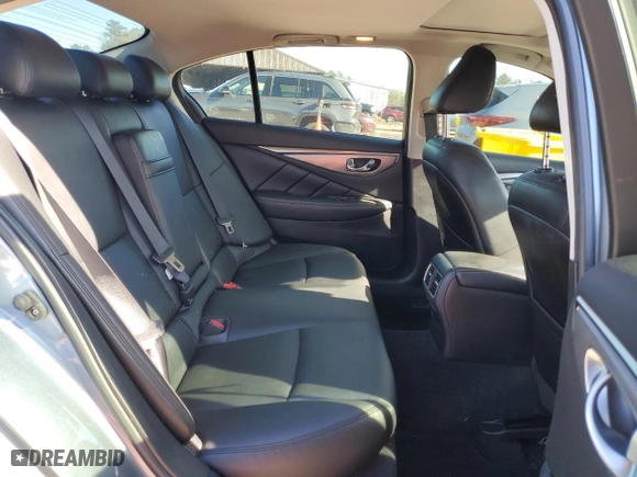 2017 Infiniti Q50 3.0t Premium with VIN JN1EV7AP4HM730139, listed as a Copart auction lot 87694875 with NaN miles and Salvage Title. Bid and sale history available at carsss.com. Image 10.