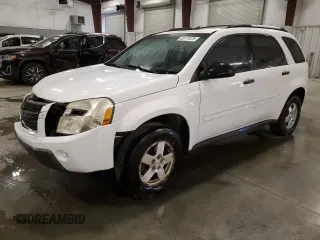 2005 Chevrolet Equinox LS z VIN 2CNDL23F556173186, wystawiony jako Copart lot #55771575 z przebiegiem 104 903 mil mil oraz Szkoda całkowita • Salvage title. Historia ofert i sprzedaży dostępna na DreamBid. Obrazek 1.