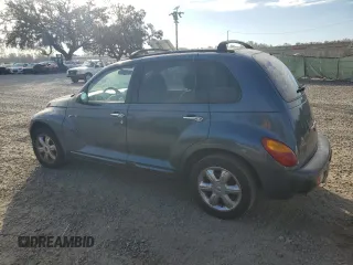 2003 Chrysler PT Cruiser Touring with VIN 3C4FY58B63T621627, listed as a Copart auction lot 80792234 with 129,850 mi miles and Non Repairable. Bid and sale history available at DreamBid. Image 2.