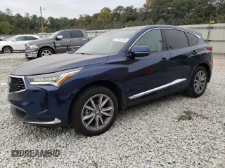 2023 Acura RDX w/Technology Package with VIN 5J8TC1H56PL004171, listed as a Copart auction lot 77411724 with 14,743 mi miles and Salvage Title. Bid and sale history available at carsss.com. Image 1.