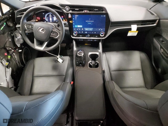 2023 Lexus RZ with VIN JTJAAAAB7PA002286, listed as a Copart auction lot 76578644 with 2,452 mi miles and Salvage Title. Bid and sale history available at carsss.com. Image 8.