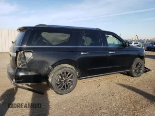 2021 Ford Expedition Max Limited with VIN 1FMJK2AT2MEA27465, listed as a Copart auction lot 49584745 with 76,773 mi miles and Salvage Title. Bid and sale history available at DreamBid. Image 3.
