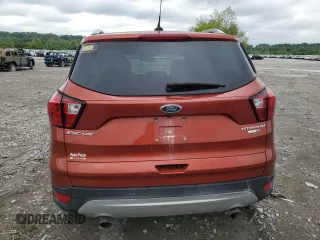 2019 Ford Escape Titanium with VIN 1FMCU9J96KUC45752, listed as a Copart auction lot 55819195 with 51,748 mi miles and Salvage title. Bid and sale history available at DreamBid. Image 6.
