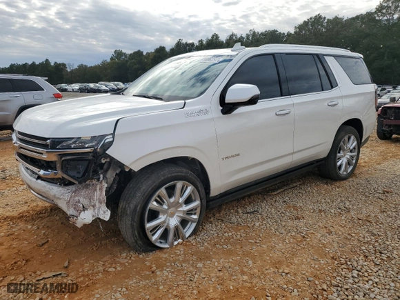 2023 Chevrolet Tahoe High Country with VIN 1GNSKTKL0PR538626, listed as a Copart auction lot 88863925 with 47,158 mi miles and Clean Title. Bid and sale history available at carsss.com. Image 1.