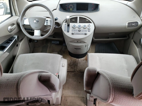2005 Nissan Quest SE with VIN 5N1BV28U95N100939, listed as a Copart auction lot 44233585 with 0 mi miles and Salvage Title. Bid and sale history available at carsss.com. Image 8.