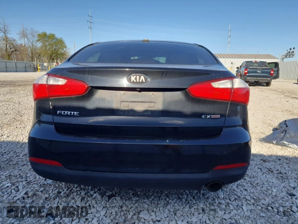 2014 Kia Forte EX with VIN KNAFX4A82E5054277, listed as a Copart auction lot 52180655 with 200,138 mi miles and Clean Title. Bid and sale history available at carsss.com. Image 6.