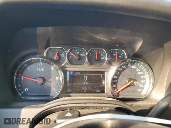 2017 GMC Yukon SLE with VIN 1GKS1AKC3HR307466, listed as a Copart auction lot 77559704 with 130,274 mi miles and Salvage Title. Bid and sale history available at carsss.com. Image 9.