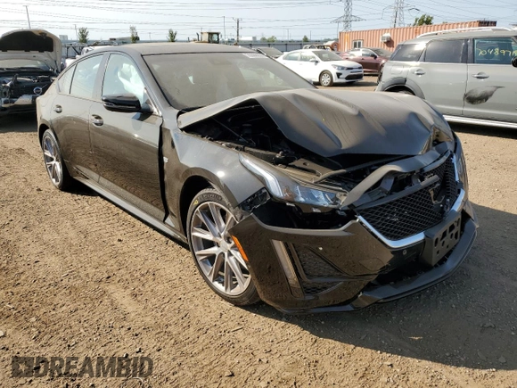2023 Cadillac CT5 Sport z VIN 1G6DU5RK9P0135448, wystawiony jako Copart lot #70596274 z przebiegiem 9 159 mil mil oraz Szkoda całkowita • Salvage title. Historia ofert i sprzedaży dostępna na DreamBid. Obrazek 4.