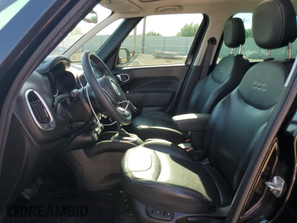 2018 FIAT 500L Trekking with VIN ZFBCFADH1JZ040945, listed as a Copart auction lot 62472054 with 90,021 mi miles and Salvage Title. Bid and sale history available at carsss.com. Image 7.