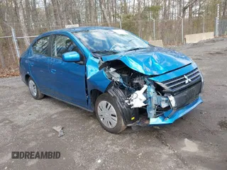 2024 Mitsubishi Mirage ES z VIN ML32FUFJ2RHF16976, wystawiony jako IAAI lot #42033624 z przebiegiem 3983 mil mil oraz . Historia ofert i sprzedaży dostępna na DreamBid. Obrazek 1.