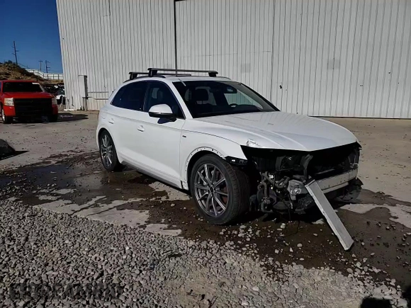 2021 Audi Q5 Premium Plus with VIN WA1E2AFY2M2041530, listed as a Copart auction lot 76736194 with 61,401 mi miles and Salvage Title. Bid and sale history available at carsss.com. Image 15.