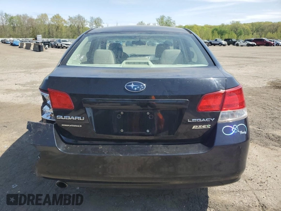 2013 Subaru Legacy Premium with VIN 4S3BMBC68D3022163, listed as a Copart auction lot 55426805 with 127,360 mi miles and Salvage Title. Bid and sale history available at carsss.com. Image 6.