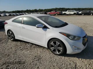 2014 Hyundai Elantra Coupe with VIN KMHDH6AH3EU026508, listed as a Copart auction lot 74847104 with 95,880 mi miles and Clean Title. Bid and sale history available at carsss.com. Image 4.