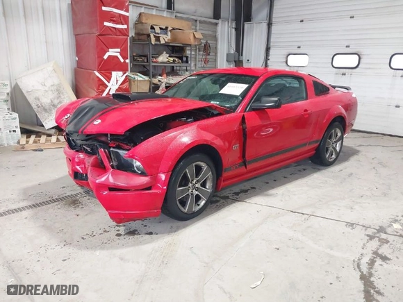 2008 Ford Mustang GT Deluxe with VIN 1ZVHT82H685191785, listed as a IAAI auction lot 41683320 with NaN miles. Bid and sale history available at carsss.com. Image 2.
