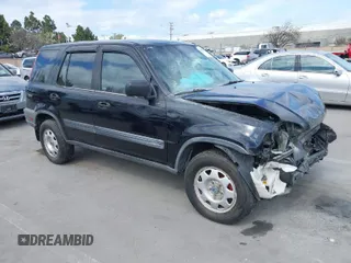 2000 Honda CR-V LX with VIN JHLRD1846YS018661, listed as a IAAI auction lot 41900498 with 197,668 mi miles. Bid and sale history available at carsss.com. Image 1.