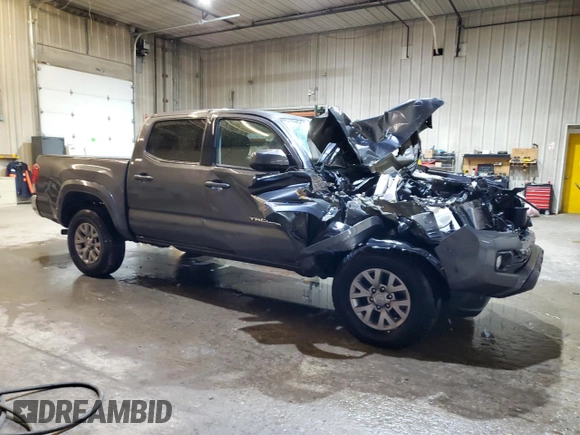 2018 Toyota Tacoma SR with VIN 3TMCZ5AN2JM173818, listed as a Copart auction lot 46692285 with Not Provided miles and Salvage Title. Bid and sale history available at DreamBid. Image 4.