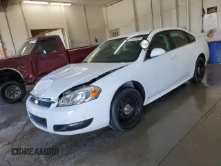 2015 Chevrolet Impala Limited Police Police with VIN 2G1WD5E36F1167659, listed as a Copart auction lot 47467525 with 120,809 mi miles and Salvage Title. Bid and sale history available at carsss.com. Image 1.