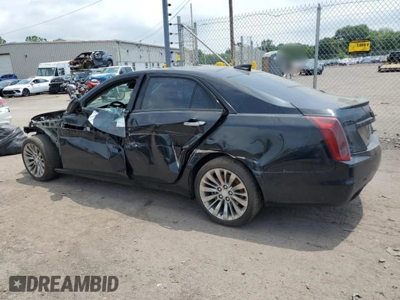 2016 Cadillac CTS Luxury Collection AWD with VIN 1G6AX5SX0G0102225, listed as a Copart auction lot 60400525 with 115,935 mi miles and Salvage title. Bid and sale history available at DreamBid. Image 2.