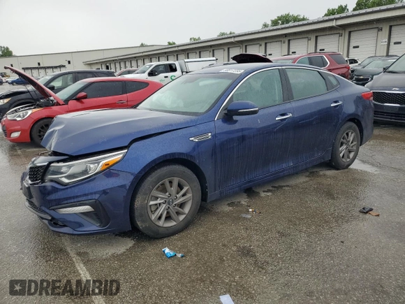 2020 Kia Optima LX with VIN 5XXGT4L32LG391657, listed as a Copart auction lot 58817235 with 51,490 mi miles and Salvage title. Bid and sale history available at DreamBid. Image 1.