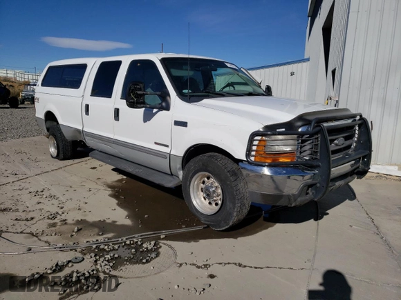 2000 Ford F-350 XL with VIN 1FTSW31F5YEA50810, listed as a Copart auction lot 83274144 with 147,370 mi miles and Salvage Title. Bid and sale history available at DreamBid. Image 4.