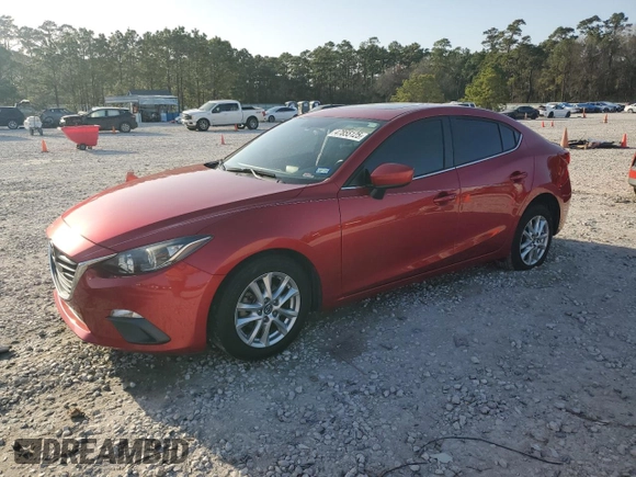 2014 Mazda 3 i Touring with VIN 3MZBM1V78EM100860, listed as a Copart auction lot 47855125 with 140,089 mi miles and Salvage Title. Bid and sale history available at DreamBid. Image 1.