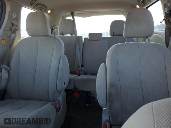 2012 Toyota Sienna with VIN 5TDKA3DC3CS011118, listed as a Copart auction lot 52087475 with 208,146 mi miles and Salvage Title. Bid and sale history available at DreamBid. Image 10.