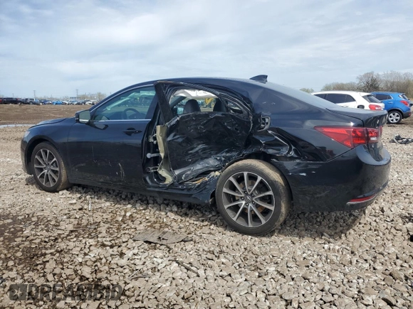 2015 Acura TLX Advance with VIN 19UUB2F70FA013265, listed as a Copart auction lot 54374955 with 162,398 mi miles and Salvage title. Bid and sale history available at DreamBid. Image 2.