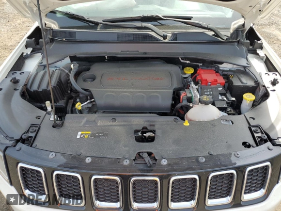 2020 Jeep Compass Limited with VIN 3C4NJDCB3LT216892, listed as a Copart auction lot 56332645 with 34,008 mi miles and Salvage title. Bid and sale history available at DreamBid. Image 12.