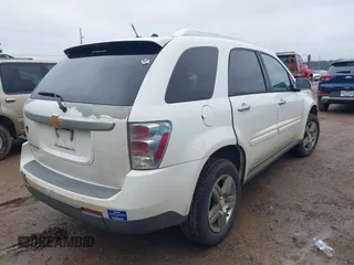 2008 Chevrolet Equinox LTZ with VIN 2CNDL73F286068591, listed as a IAAI auction lot 41617128 with 166,131 mi miles. Bid and sale history available at carsss.com. Image 4.