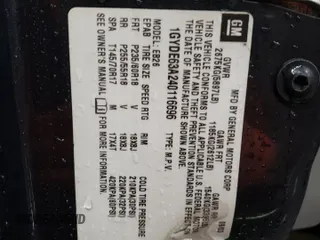 2004 Cadillac SRX with VIN 1GYDE63A240116696, listed as a Copart auction lot 45492495 with 127,909 mi miles and Salvage Title. Bid and sale history available at carsss.com. Image 12.