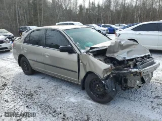 2003 Honda Civic DX with VIN 2HGES16463H927389, listed as a Copart auction lot 50411935 with 119,800 mi miles and Salvage Title. Bid and sale history available at carsss.com. Image 4.