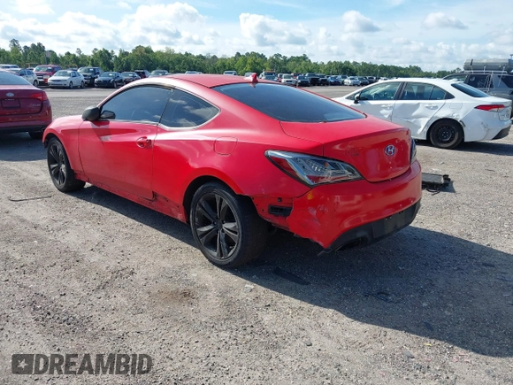 2010 Hyundai Genesis Coupe with VIN KMHHT6KD8AU030060, listed as a IAAI auction lot 42689065 with 150,746 mi miles and . Bid and sale history available at DreamBid. Image 3.