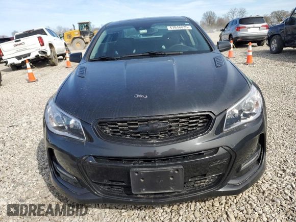 2016 Chevrolet SS with VIN 6G3F15RW3GL204718, listed as a Copart auction lot 47848035 with 45,890 mi miles and Salvage title. Bid and sale history available at DreamBid. Image 5.