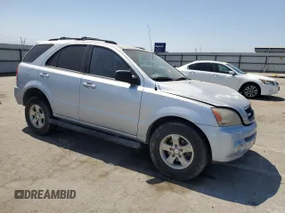 2006 Kia Sorento LX with VIN KNDJD733X65578898, listed as a Copart auction lot 60261065 with 144,087 mi miles and Salvage title. Bid and sale history available at DreamBid. Image 4.