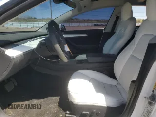 2022 Tesla Model 3 Long Range with VIN 5YJ3E1EB8NF315619, listed as a Copart auction lot 53336485 with Not Provided miles and Salvage Title. Bid and sale history available at DreamBid. Image 7.